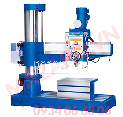 Máy khoan cần Đài Loan, Khoan thép Ø55mm, Taro Ø50mm, Doa Ø126mm*