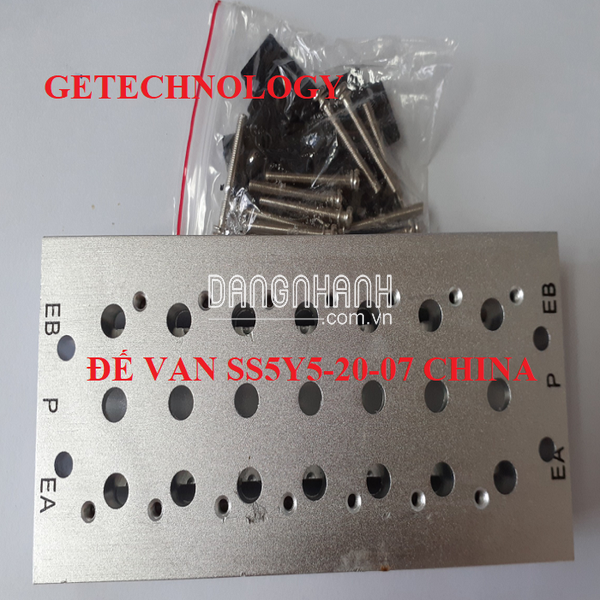 ĐẾ VAN GẮN VAN ĐIỆN TỪ SS5Y5-20-07 (ĐẾ VAN 7)