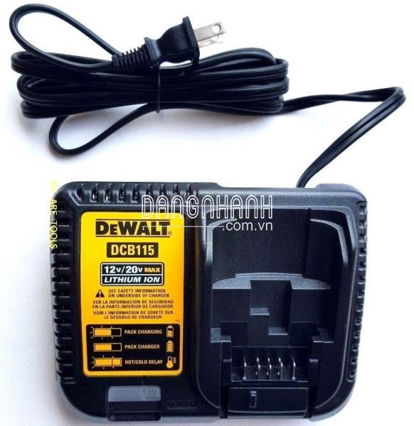 Đế sạc pin Dewalt DCB115 cho dụng cụ điện cầm tay (120V)