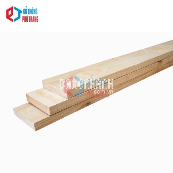 Gỗ thông nhập khẩu 25mm x 100mm