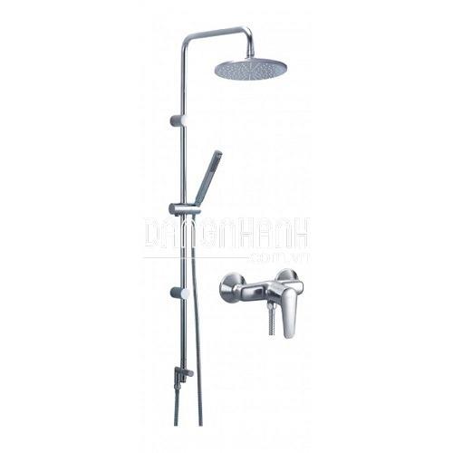 SEN CÂY KẾT HỢP VAN GẬT GÙ NÓNG LẠNH KÈM BÁT SEN MẠ DM345S/DM906CFS