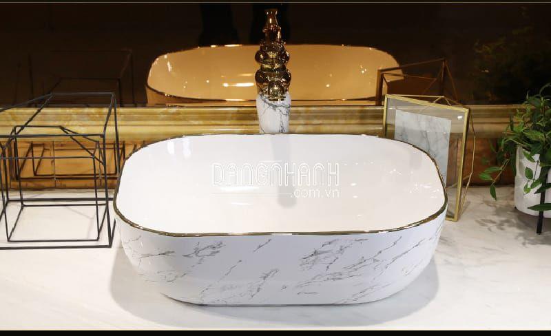 CHẬU LAVABO DƯƠNG BÀN NHẬP KHẨU RN207