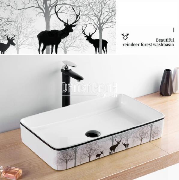 CHẬU LAVABO CAO CẤP NHẬP KHẨU HÀN QUỐC RN205