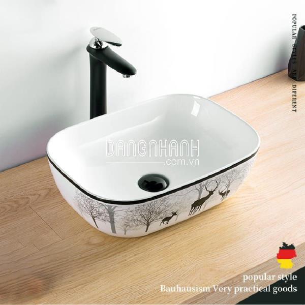 CHẬU RỬA MẶT LAVABO DƯƠNG BÀN RN204