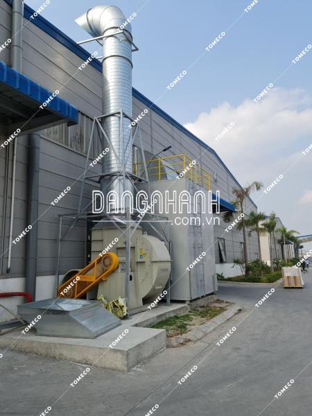 TOMECO cấp Quạt cho Nhà máy vốn đầu tư Trung Quốc