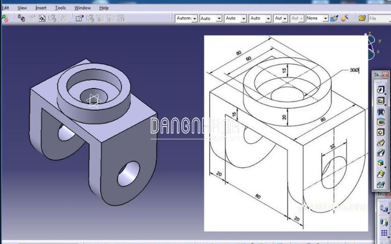 Thiết Kế Bóc Tách Bản Vẽ Cơ Khí 2D, 3D
