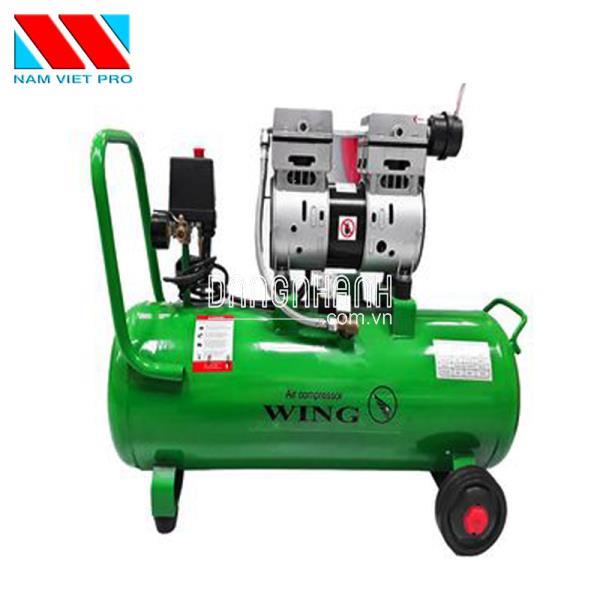 MÁY NÉN KHÍ MINI KHÔNG DẦU 1HP WING TW-OF750-25L, BÌNH CHỨA 25L