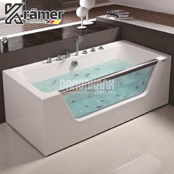 BỒN TẮM SỤC KHÍ MASSAGE DUNG TÍCH 350L KRAMER KBT-428