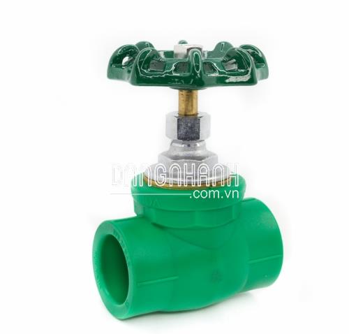 Van cửa PPR màu xanh