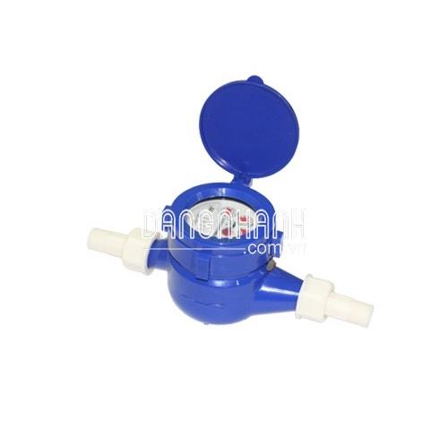 Đồng hồ nước lạnh loại cơ NingBo, thân nhựa ABS - nối ren