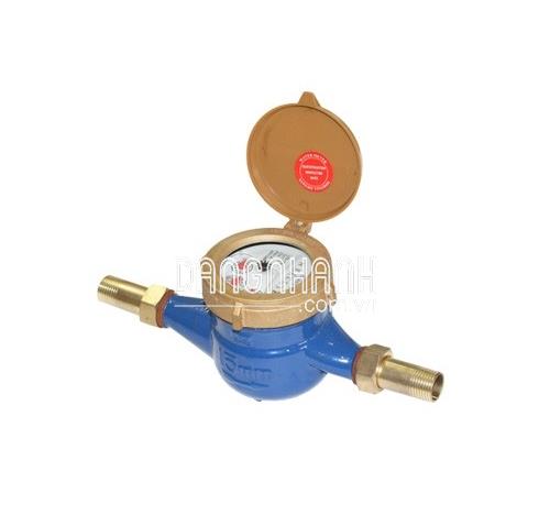Đồng hồ nước lạnh loại cơ NingBo, thân gang - nối ren