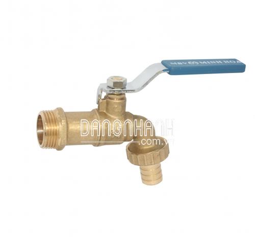 Vòi vườn đồng tay INOX MBV