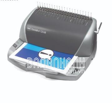 MÁY ĐÓNG SÁCH VÒNG XOẮN NHỰA ĐỤC LỖ ĐIỆN 21 LỖ GBC C210E