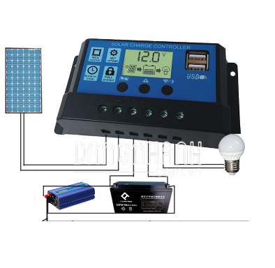 Điều khiển sạc năng lượng mặt trời 30A