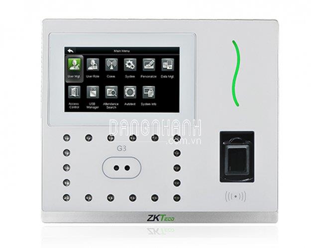 MÁY CHẤM CÔNG NHẬN DẠNG VÂN TAY & KHUÔN MẶT ZKTECO G3