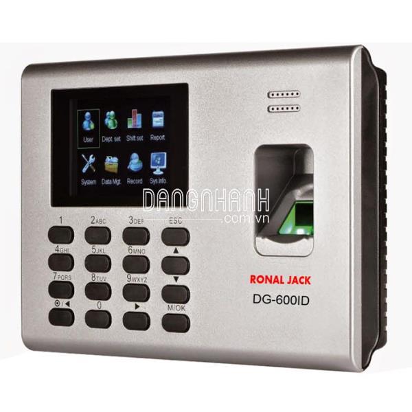 Máy chấm công vân tay và thẻ Ronald Jack DG-600ID