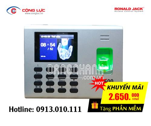 MÁY CHẤM CÔNG VÂN TAY RONALD JACK RJ500
