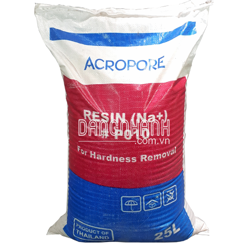 Vật liệu lọc nước - Nhựa trao đổi ion Na+ hãng Acropore