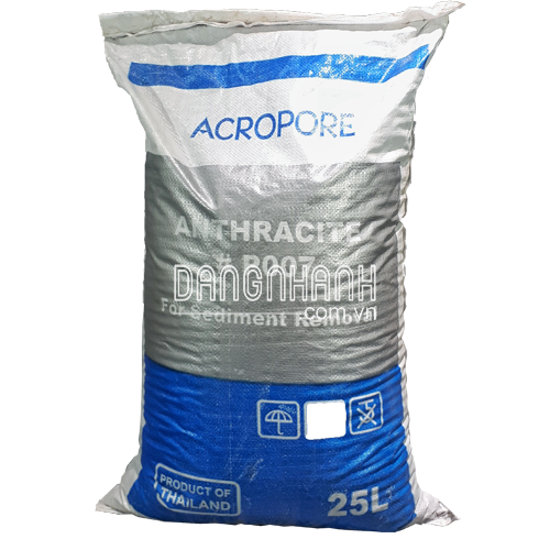 Vật liệu lọc nước - Than Anthracite hãng Acropore