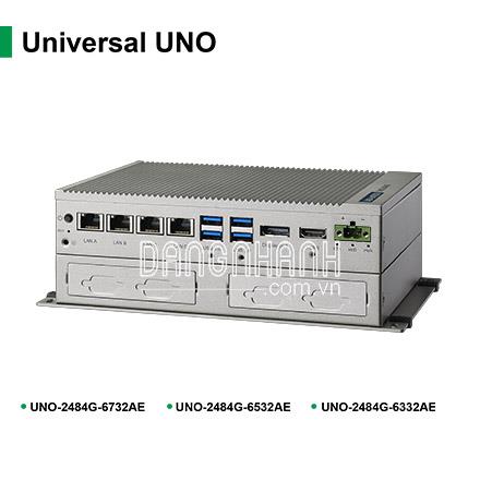Máy tính công nghiệp Advantech UNO-2484G-9S53 Intel ® Core ™ i7 / i5 / i3 với 8 x COM, 8 x USB, 4 x GbE, 1 x mPCIe, HDMI, DP
