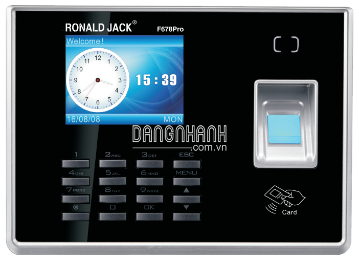 Máy chấm công Ronald Jack F678Pro