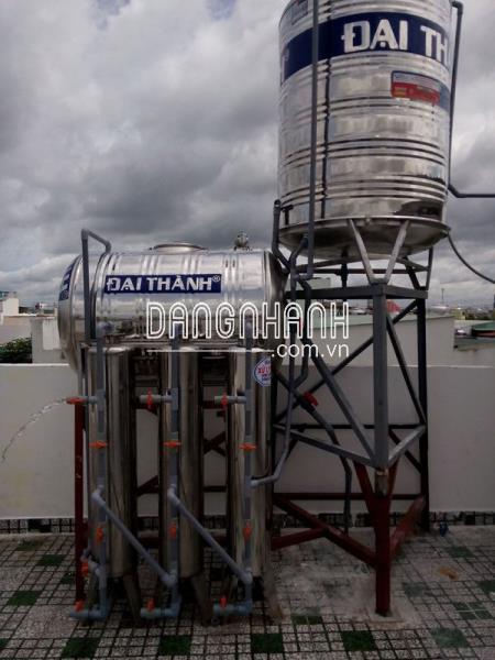 Lọc nước giếng phèn 3 bình inox