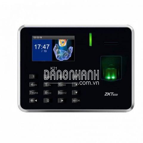 MÁY CHẤM CÔNG VÂN TAY VÀ THẺ TỪ ZKTECO K21