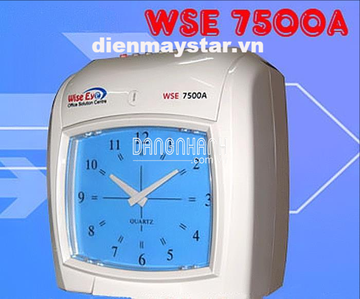 MÁY CHẤM CÔNG THẺ GIẤY WISE EYE WSE-7500A