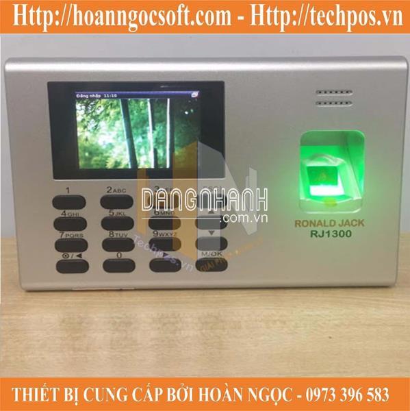 Máy chấm công vân tay và thẻ Ronald Jack RJ1300