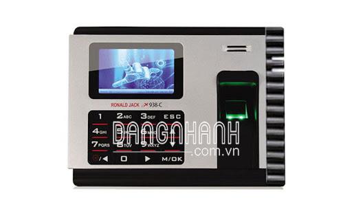 Máy Chấm Công Vân Tay Và Thẻ Từ Ronald Jack X938-C