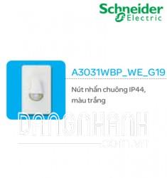 Nút nhấn chuông IP44 màu trắng (A3031WBP_WE_G19)