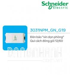 ĐÈN BÁO " KHÔNG LÀM PHIỀN " SCHNEIDER 3031NDM_RD_G19