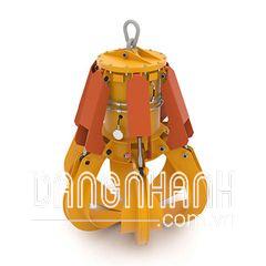 Gầu ngoạm thủy lực hình quả cam dùng cho phế liệu thép