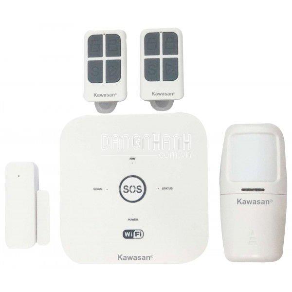 BỘ BÁO TRUNG TÂM QUA ĐIỆN THOẠI KW-261 WIFI & SIM