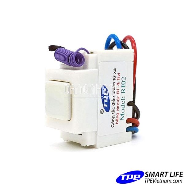 Công tắc điều khiển từ xa bằng remote RF RC1P (hạt pana full)