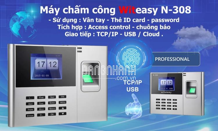 MÁY CHẤM CÔNG VÂN TAY WITEASY N-308