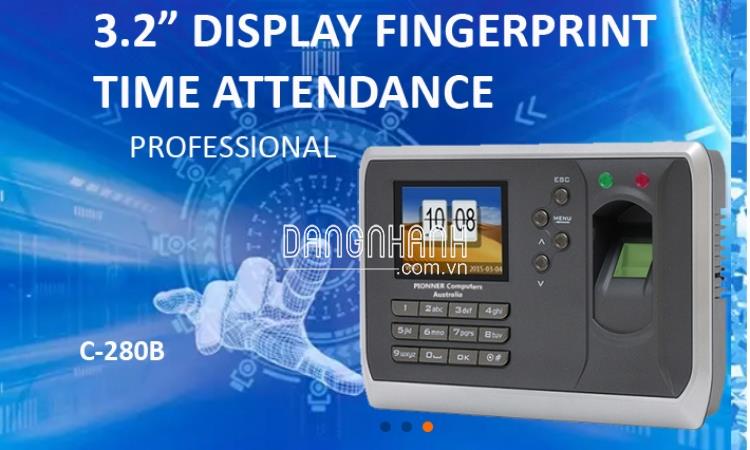 Máy chấm công vân tay C-280B