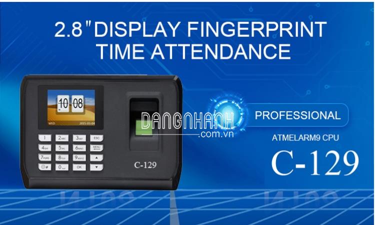 Máy chấm công vân tay C-129