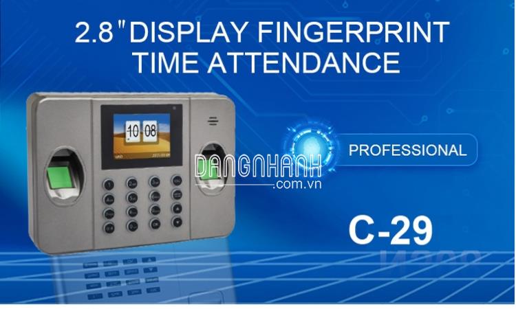 Máy chấm công vân tay C-29