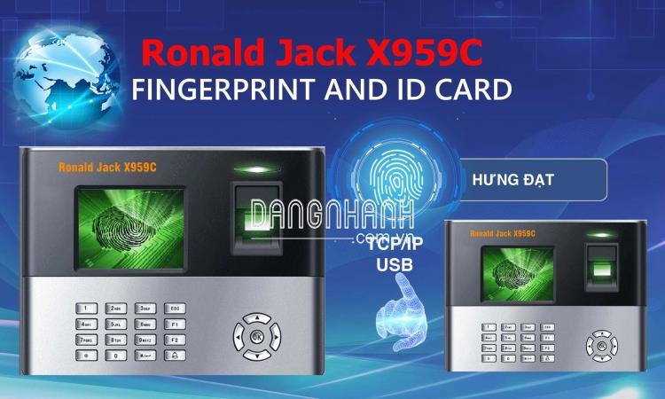 MÁY CHẤM CÔNG VÂN TAY Ronald Jack X959C