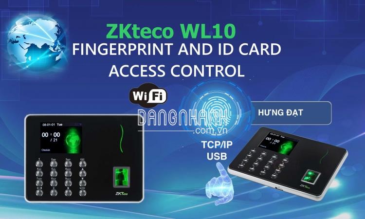 MÁY CHẤM CÔNG VÂN TAY ZKTECO WL10