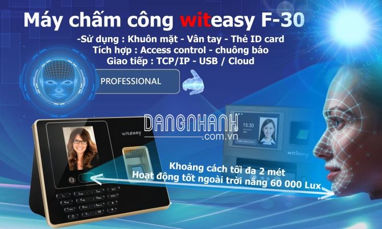 Máy chấm công khuôn mặt WITEASY F30