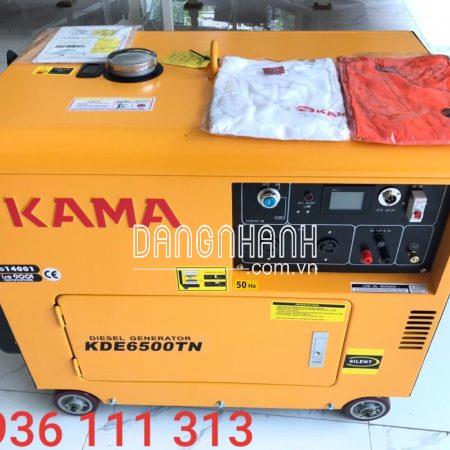 Máy Phát Điện Chạy Dầu 5Kw Kama KDE6500TN 2020