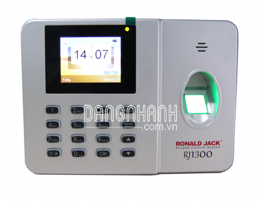 Máy chấm công vân tay và thẻ Ronald Jack RJ1300