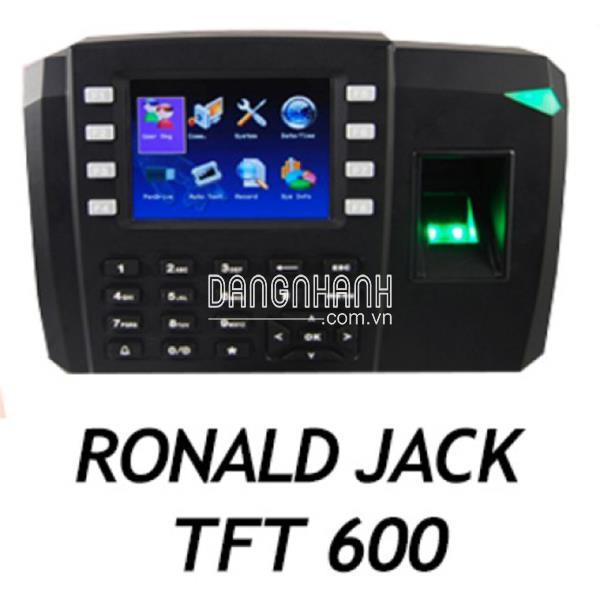 MÁY CHẤM CÔNG VÂN TAY VÀ KIỂM SOÁT CỬA RA VÀO RONALD JACK TFT 600