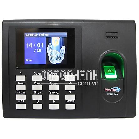 MÁY CHẤM CÔNG KIỂM SOÁT CỬA VÂN TAY & THẺ TỪ WISE EYE WSE-269 ( Hàng Nhập Khẩu)