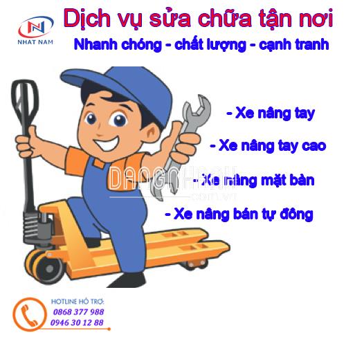 Dịch vụ sửa xe nâng tay