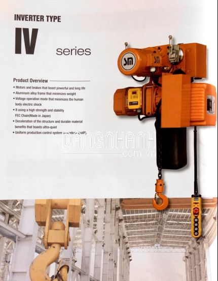 Pa Lăng Xích Điện INVERTER Model SCT-IV