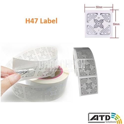 Thẻ dán UHF RFID chip Impinj h47 Dry Inlay, Wet Inlay, Paper