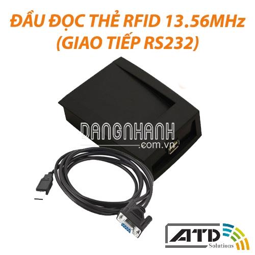 Đầu đọc thẻ RFID 13.56MHz giao tiếp cổng RS232